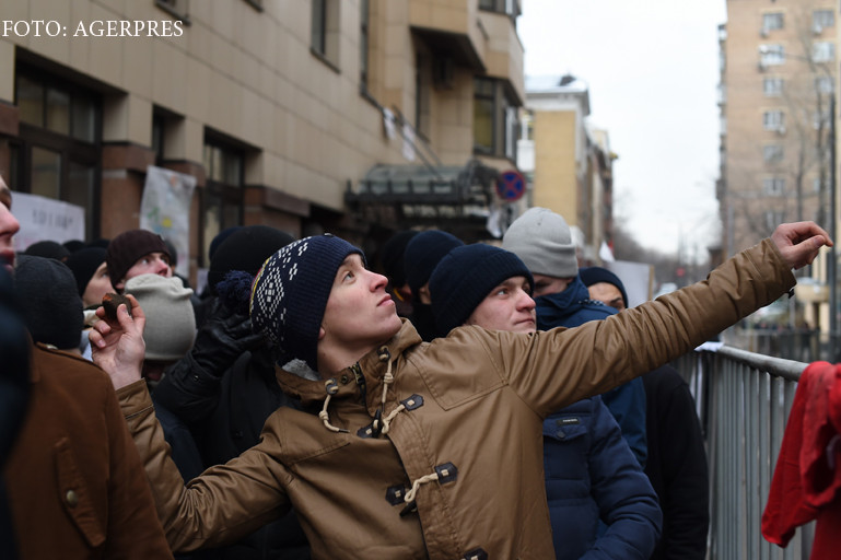 PROTESTE LA AMBASADA Turciei din Rusia
