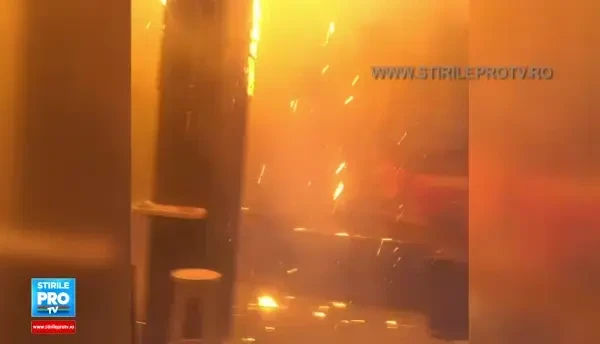 Noi imagini din interiorul clubului Colectiv, filmate la scurt timp dupa ce a izbucnit incendiul. VIDEO