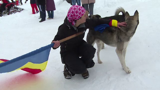 Cristina vrea sa reprezinte Romania, prima data in istorie, la o cursa de sanii trase de caini. Cum poate fi sustinuta tanara