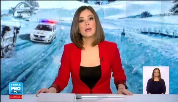 Primul val de frig a adus zapada in nord si inundatii in sud. Prognoza pe urmatoarele 3 zile: de luni temperaturile cresc