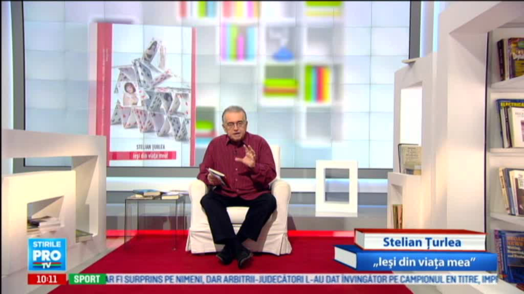 Omul care aduce cartea: Stelian Turlea, “Iesi din viata mea”