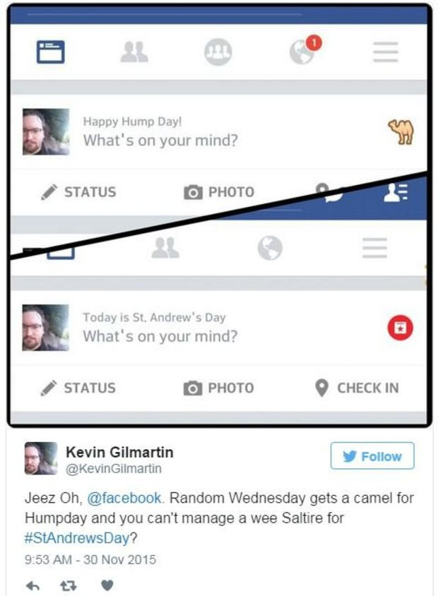 Gafa facuta de Facebook de Sfantul Andrei. Ce s-a intamplat cu steagul Romaniei astazi