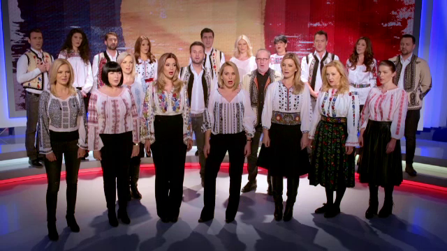 La multi ani, Romania! La multi ani, ProTV! Imnul National al Romaniei, cantat de vedetele ProTv