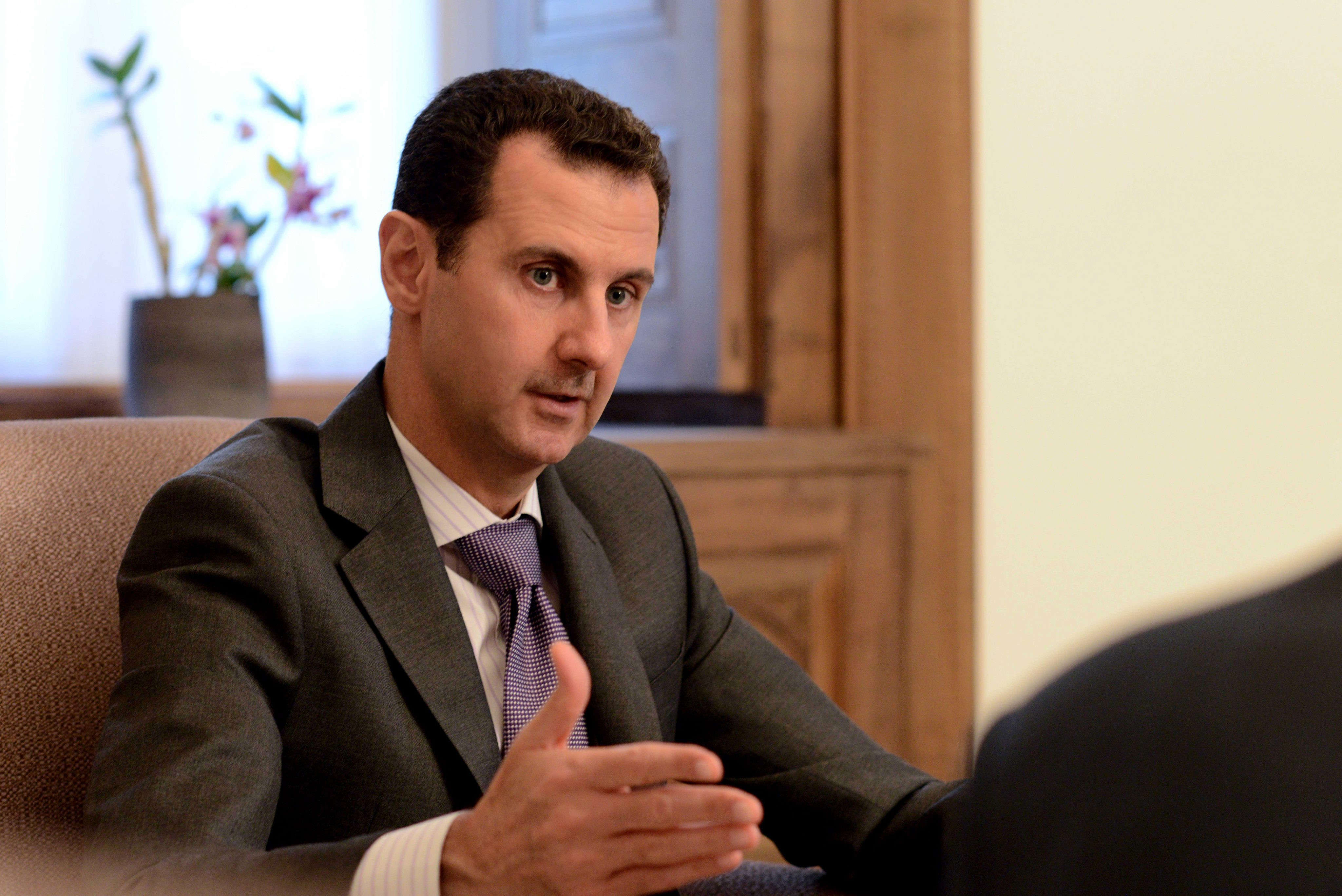 Presedintele Bashar al-Assad spune ca in Siria va fi pace cand Occidentul va inceta sa mai sustina teroristii