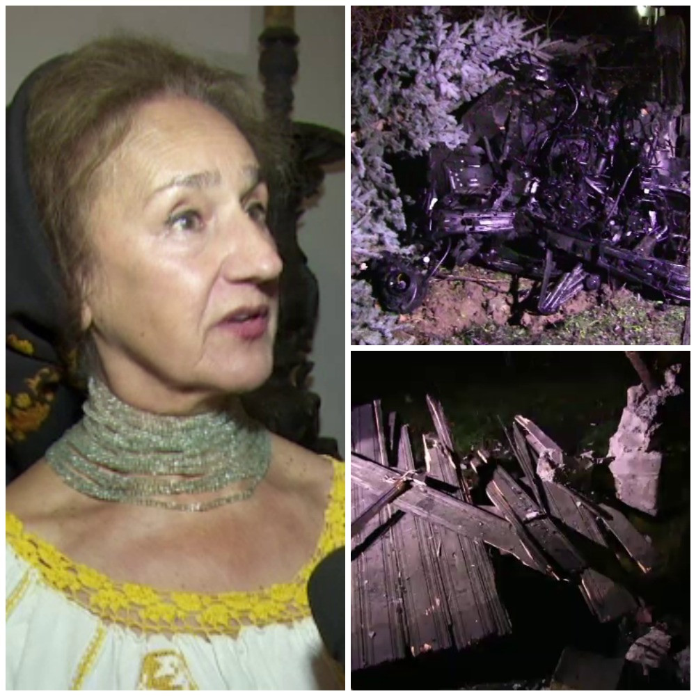 A "aterizat" cu masina in curtea cantaretei Sofia Vicoveanca. Ce a urmat dupa accidentul de joi noapte