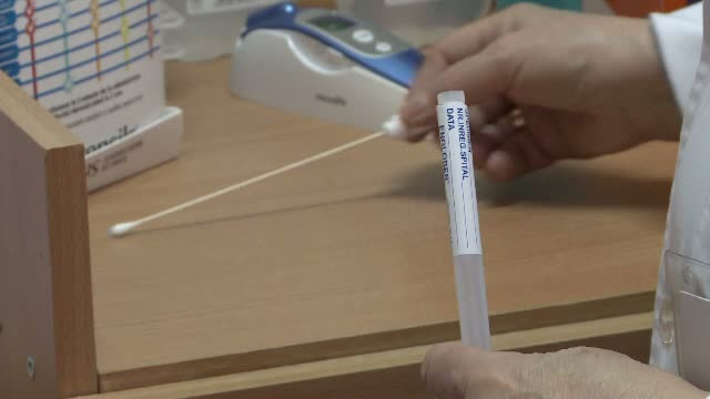 Tamponas bacterii spital