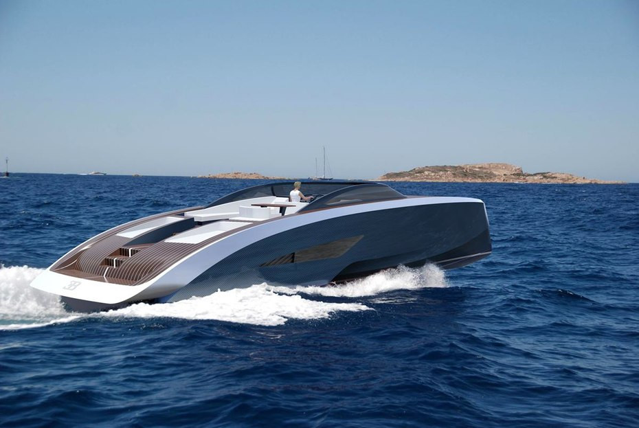 Bugatti intra pe piata ambarcatiunilor si propune un yacht absolut fabulos de 2 milioane de dolari