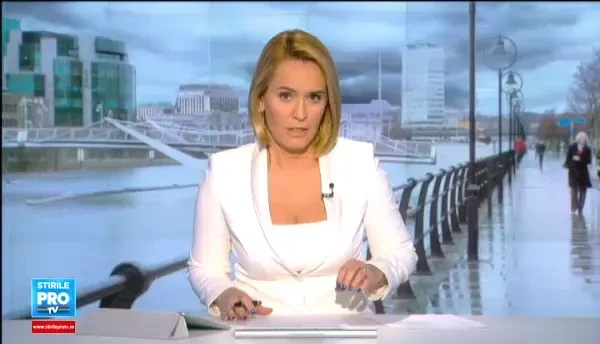 Transmisia in direct cu care o reporterita irlandeza a devenit vedeta: Nu mi-am dat seama ca racneam asa tare