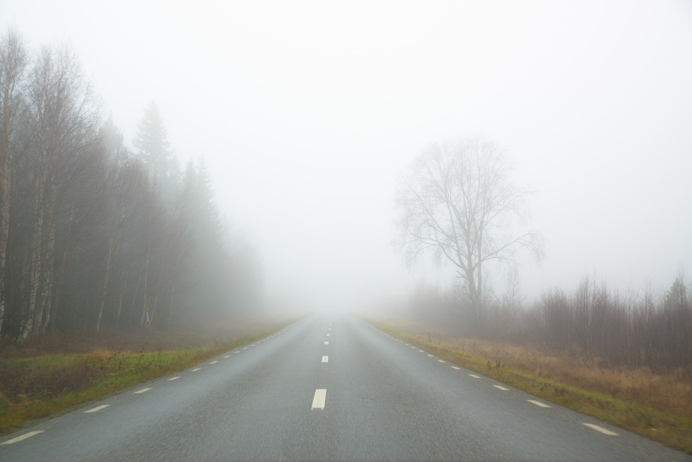 Cod galben de ceata pentru opt judete, in prima zi de Craciun. Cand expira avertizarea