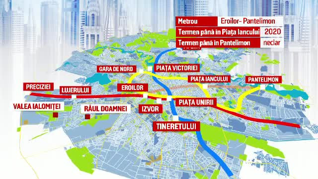 "Fabulosul" oras unde metroul intarzie cu anii pentru ca nu poate fi spart asfaltul. Cand va fi de fapt gata magistrala M5