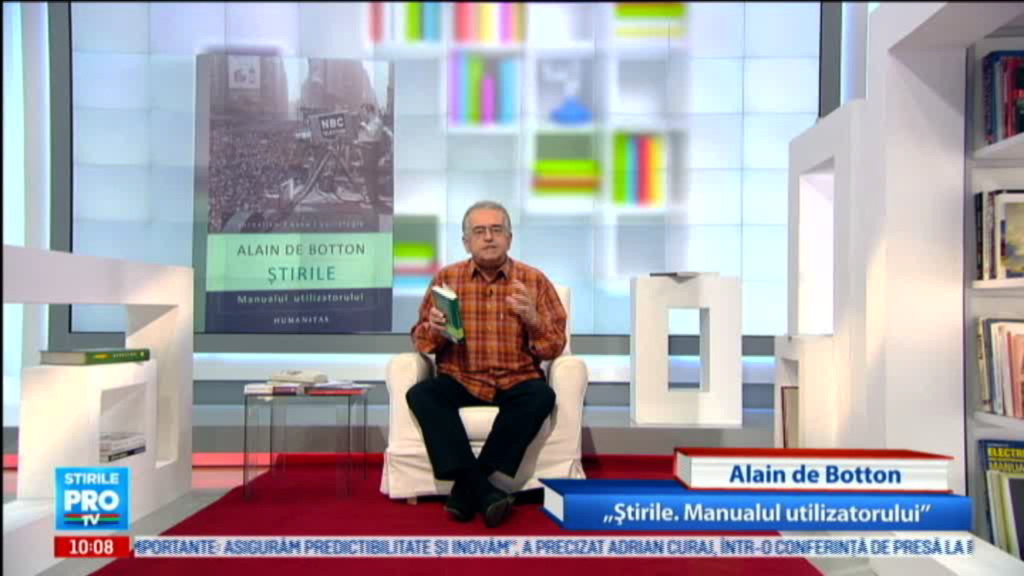 Omul care aduce cartea: Alain de Botton, “Stirile. Manualul utilizatorului”