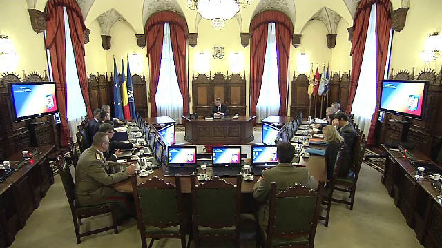 Iohannis, dupa sedinta CSAT: "Nu exista ratiuni care sa necesite ridicarea nivelului de alerta terorista in Romania"