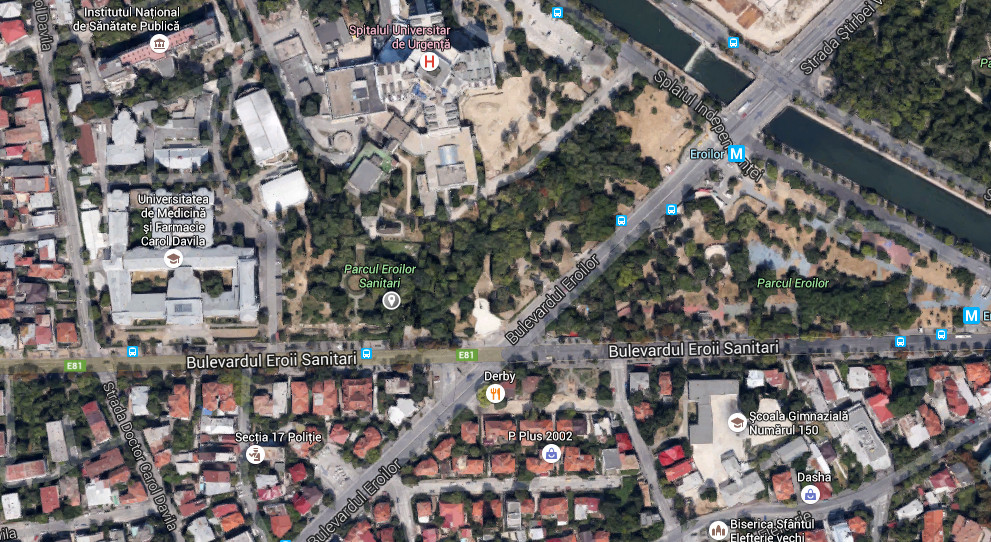 Trafic deviat in Capitala din cauza unei gropi aparuta pe bulevardul Eroilor. Care sunt rutele ocolitoare