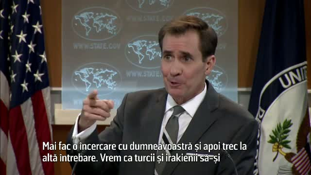 John Kirby, scos din sarite de o jurnalista de la Russia Today: "Deschideti gura, dar de fapt SUA raman tacute"
