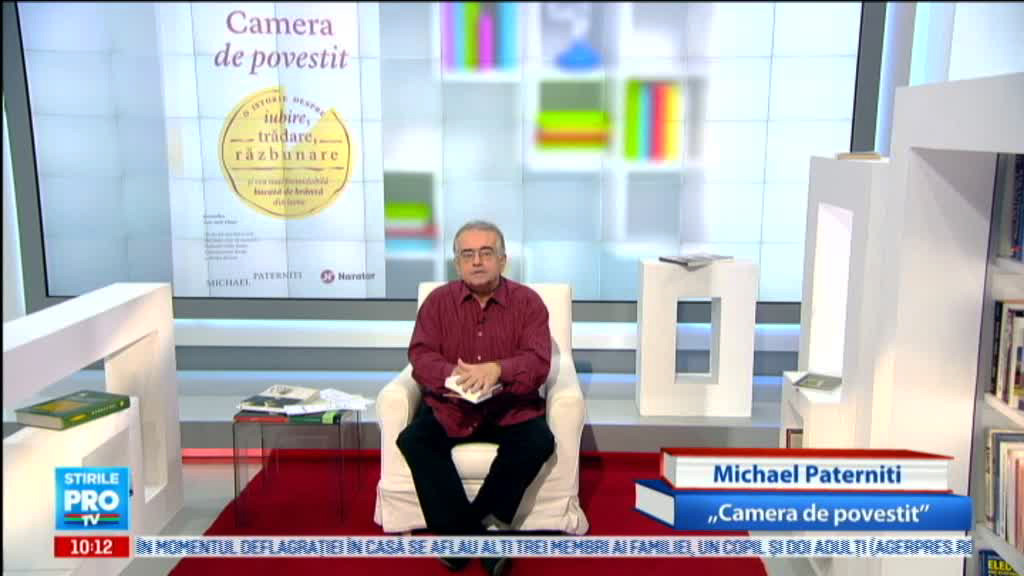 Omul care aduce cartea: Michael Paterniti, „Camera de povestit”