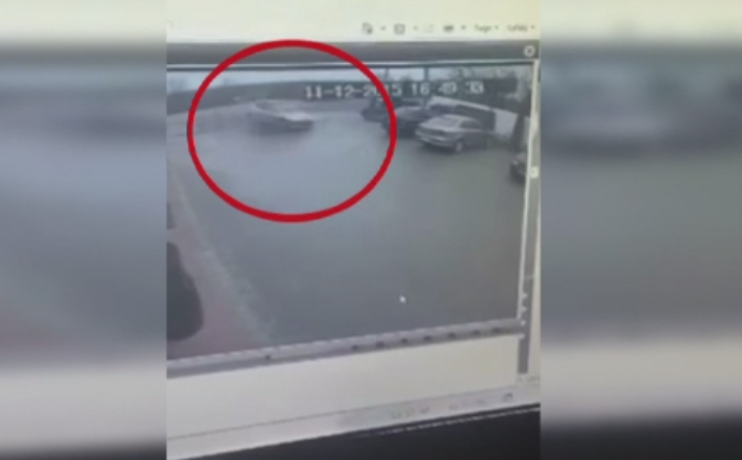Accident surprins de camere in Vrancea. Ce s-a intamplat dupa ce un sofer nu si-a mai putut controla masina