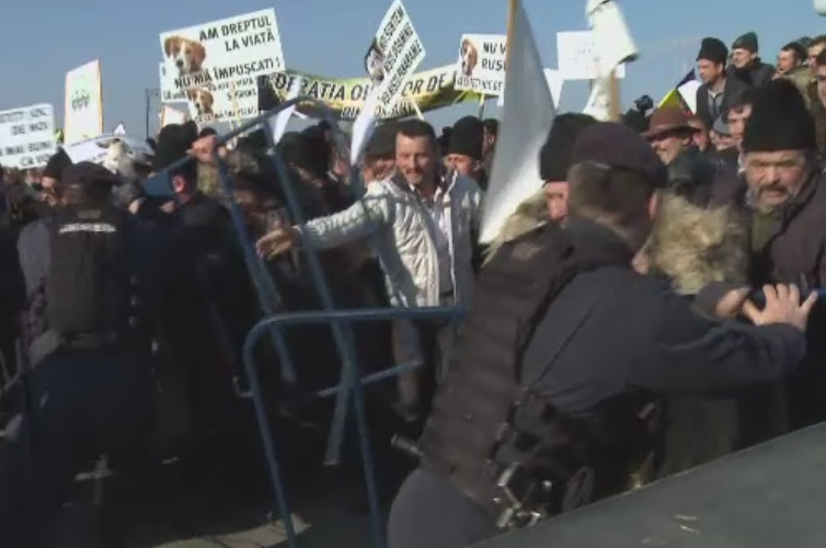 Oierii ameninta cu noi proteste si blocarea drumurilor. "Sa doteze ursii cu mobile, sa stim cand sa dam drumul la caini"