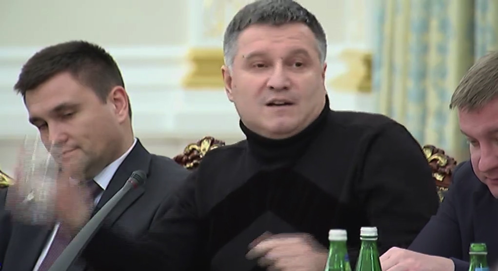 Momentul in care ministrul de interne ucrainean il „racoreste” pe guvernatorul Odessei. "M-am abtinut sa-i trag o palma"