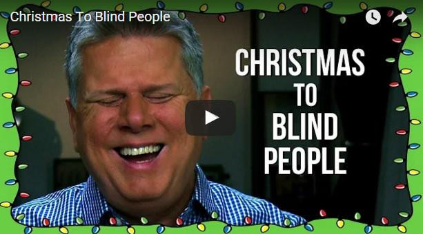 Cum descrie o persoana oarba peisajul sarbatorilor de iarna. Raspunsurile date de un orb celor mai curioase intrebari: VIDEO