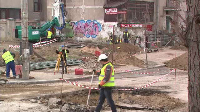 Primele imagini cu ravagiile facute in subteran de "Varvara". Cum au fost afectate Spitalul Universitar si Palatul Cotroceni