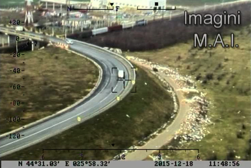 Peste 4.000 de soferi au ramas fara permise in ultimele zile. VIDEO: cum ii urmareste politia din elicopter