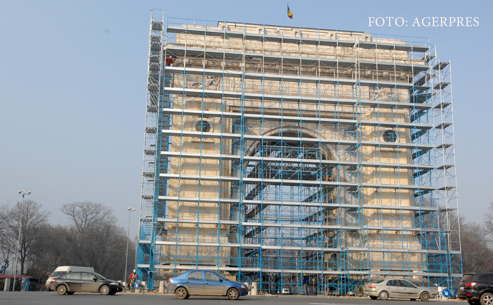 Arcul de Triumf risca sa ramana in santier. Ce se intampla cu proiectele Primariei Capitalei, dupa suspendarea lui Oprescu