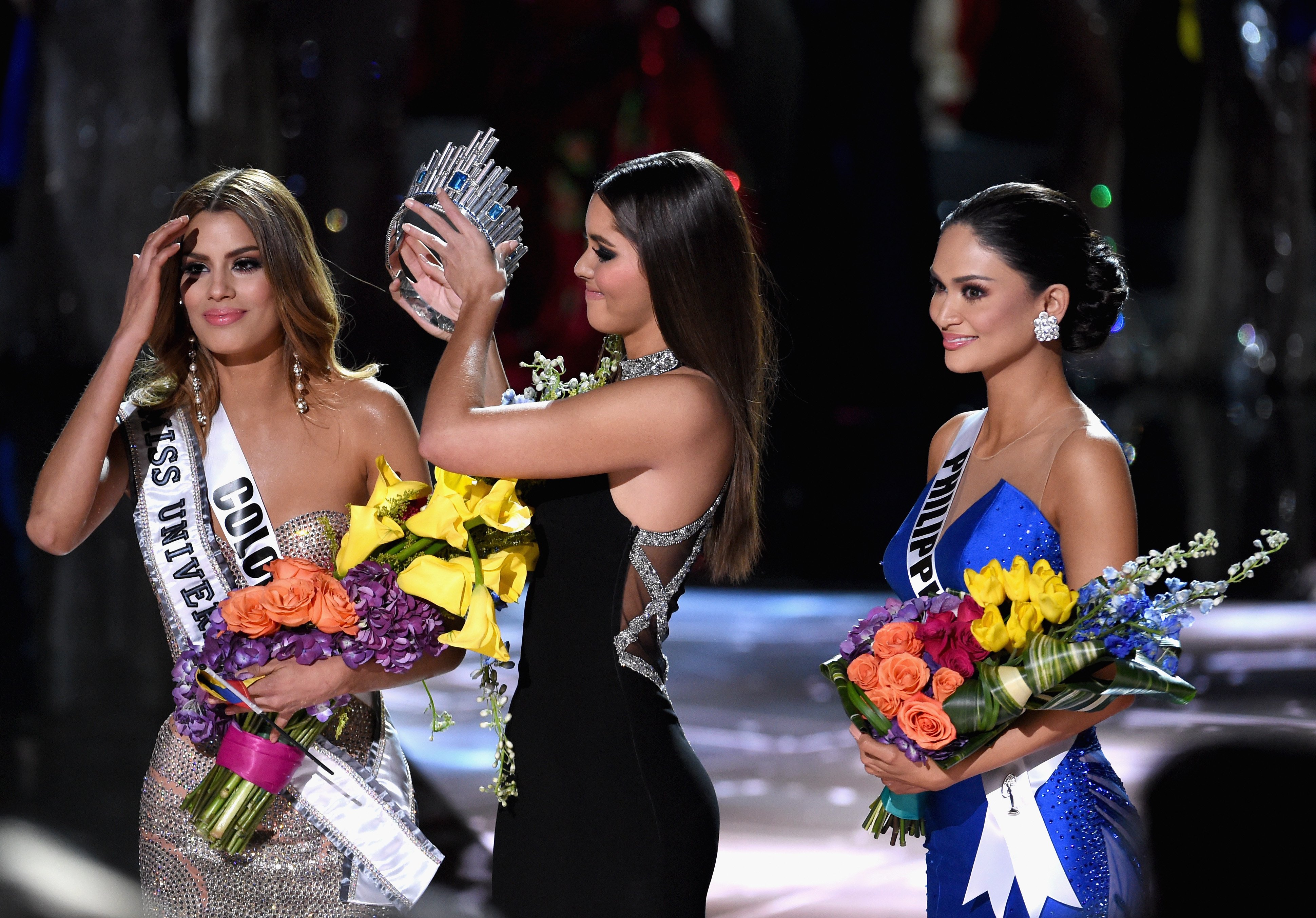 Miss Univers, Pia Alonzo Wurtzbach, gafa, Ariadna Gutierrez