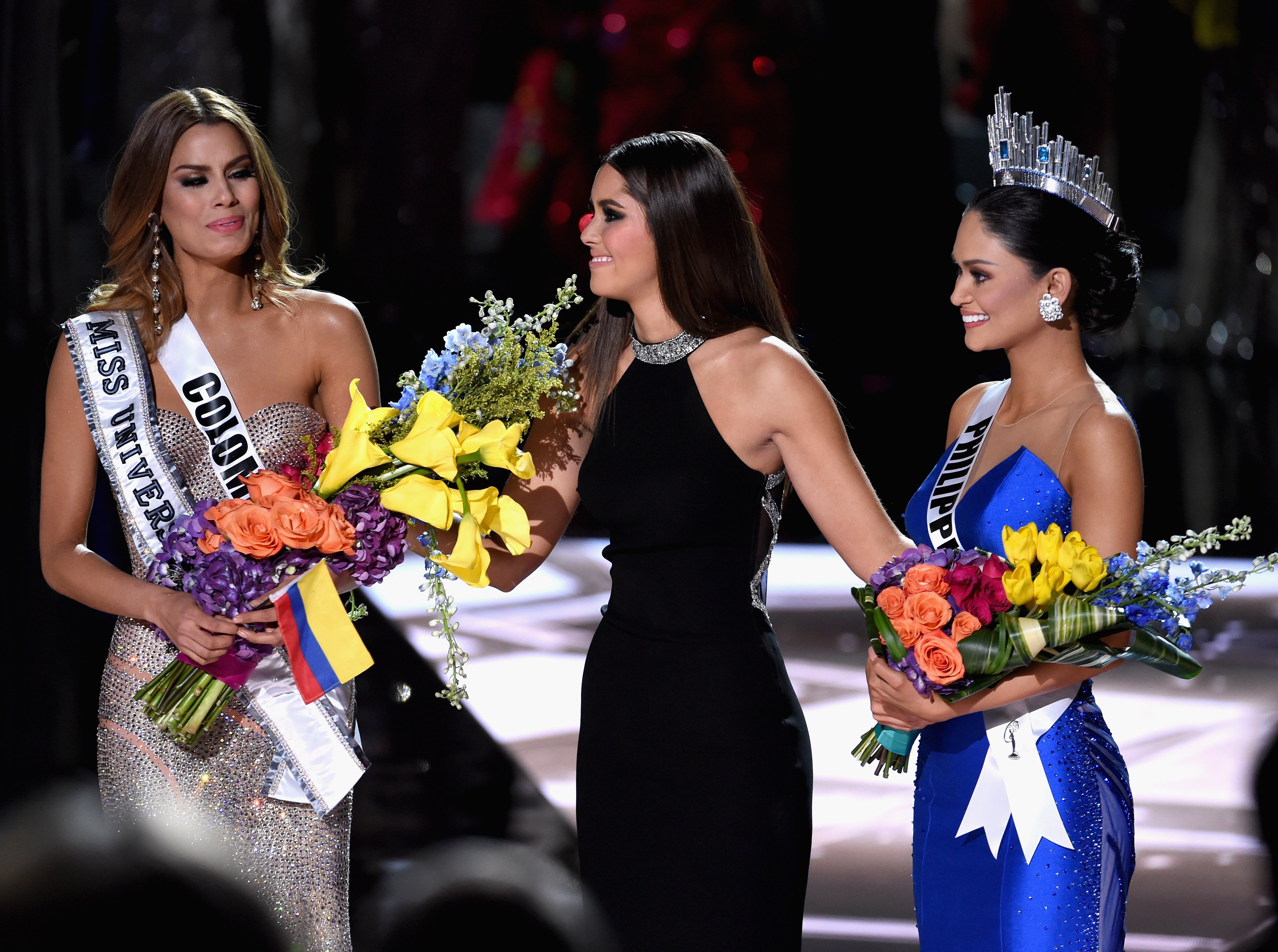 Miss Univers, Pia Alonzo Wurtzbach, gafa, Ariadna Gutierrez