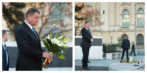 Klaus Iohannis: "Vom lupta si vom fi liberi!" nu a fost o simpla lozinca. Acest sacrificiu nu trebuie uitat niciodata