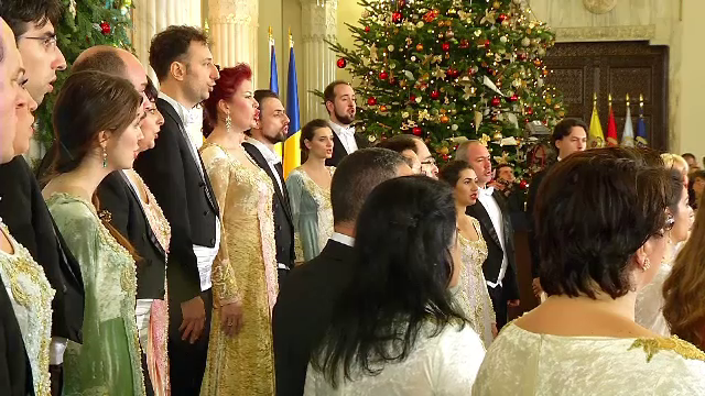 Concert al Corului Madrigal la Palatul Cotroceni, in onoarea salvatorilor de la Colectiv. Cine au fost invitatii lui Iohannis