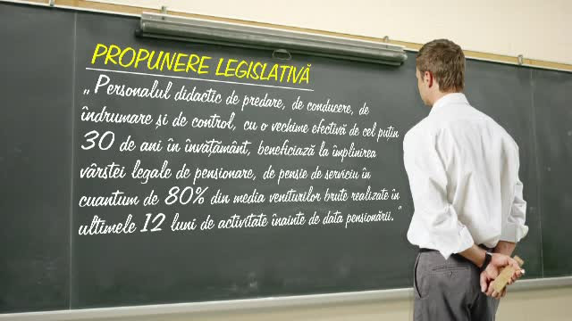 Calcule: profesorii ar putea castiga mai mult la pensie decat in activitate. Noul proiect de lege naste primele controverse