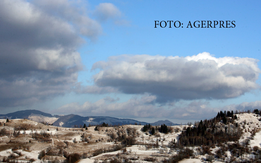 Vreme de primavara in ajunul Craciunului. Regiunile unde temperaturile ajung si la 16 grade