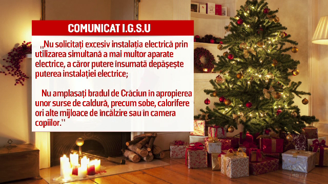 Pericolele din bradul de Craciun. Ce trebuie sa faceti pentru a nu transforma sarbatorile intr-o tragedie