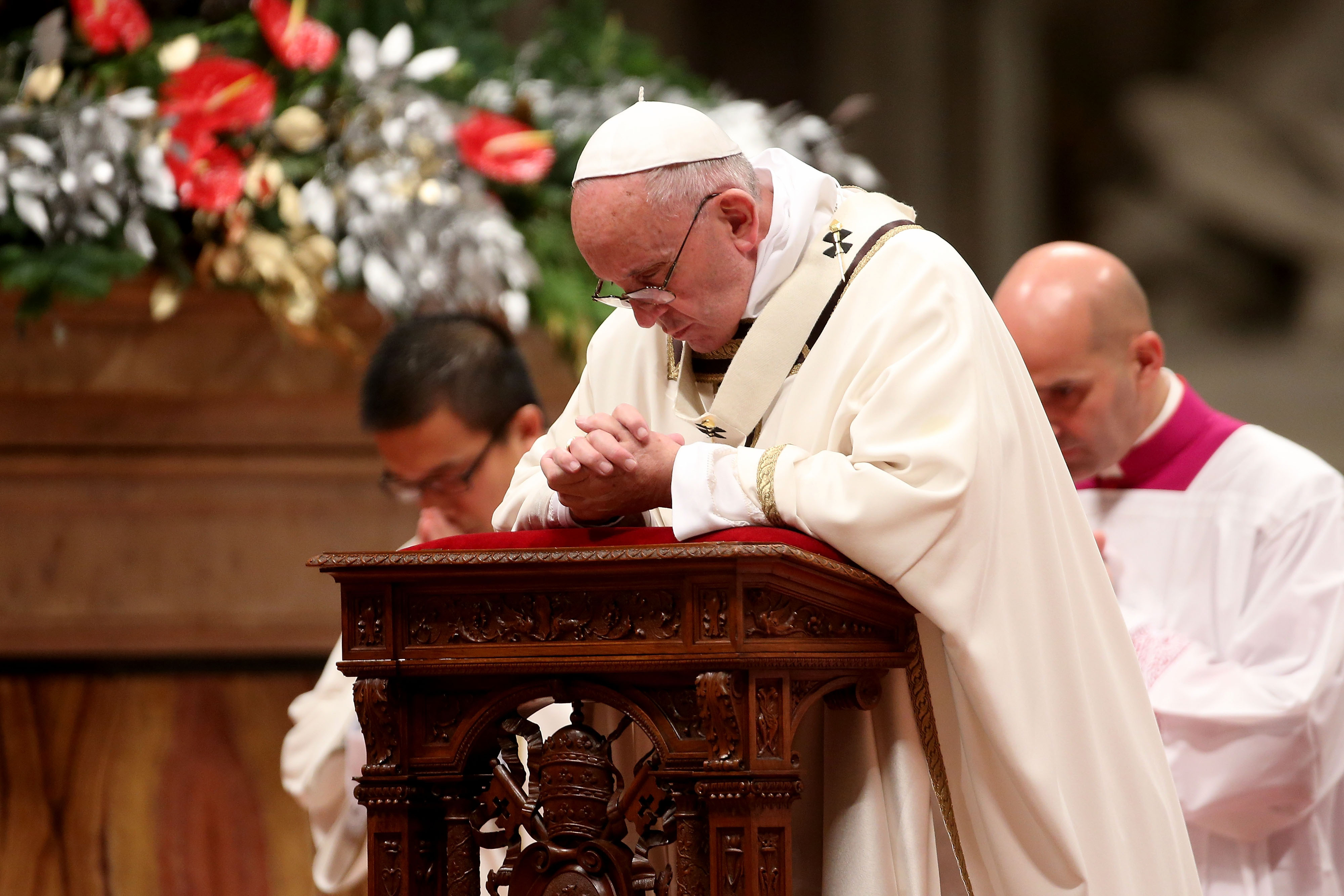 De Craciun, Papa Francisc indeamna la "simplitate" si "simtul dreptatii"