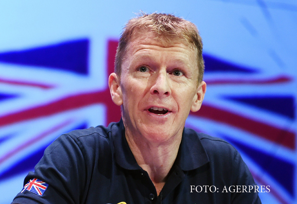 Greseala facuta de astronautul britanic de pe Statia Spatiala International. "Alo, Pamantul?"