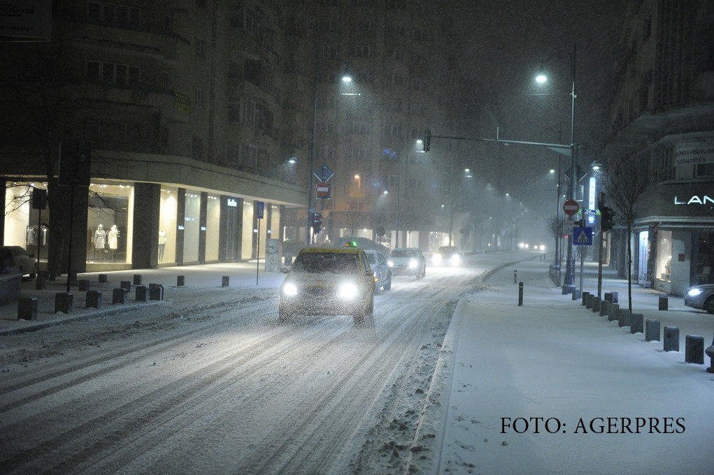 Marti incepe cu adevarat iarna. Regiunile unde temperatura scade cu 13 grade intr-o singura zi