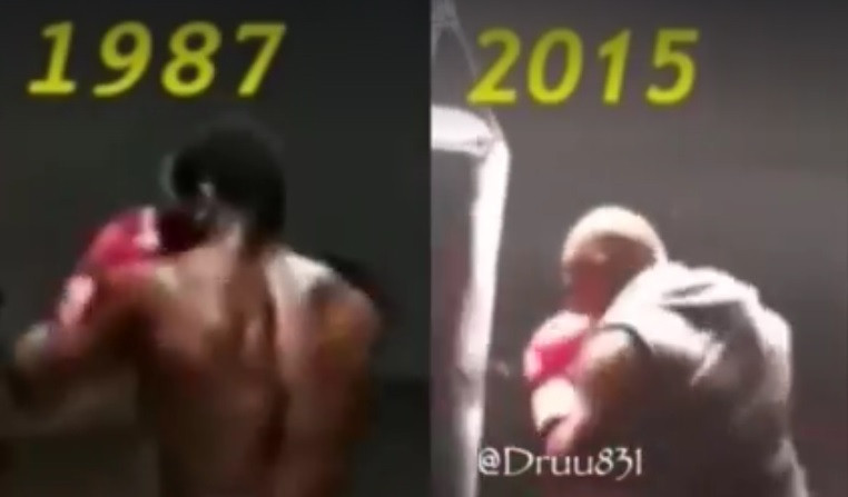 Fantastic! Cum se antreneaza Mike Tyson la 49 de ani! Gasiti diferenta intre cel de acum si cel din 1987