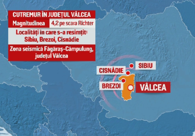Reactiile seismologilor dupa cutremurul de 4.2, din Valcea. Ce se va intampla in Romania in 2016
