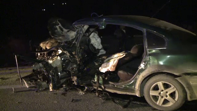 Impact mortal pe o sosea din Bistrita. Un sofer a facut o depasire periculoasa si a lovit 2 masini care circulau regulamentar