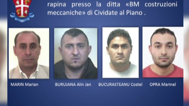 Italienii cer extradarea a patru romani, autorii unui jaf extrem de violent. Ce au facut si metoda prin care au fost gasiti