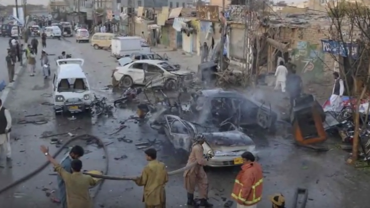 Explozie soldata cu cel putin 15 morti in sud-vestul Pakistanului. Atacul nu a fost deocamdata revendicat