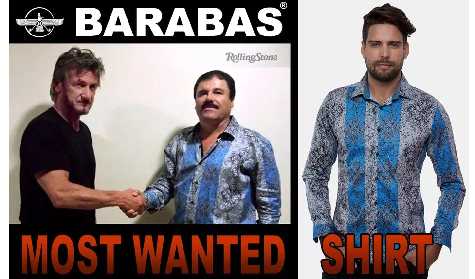 Idee de afacere: imbraca-te ca El Chapo :) Un american vinde camasi identice cu cea purtata de traficantul mexican