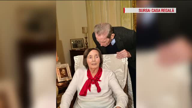 Noi fotografii cu Regele Mihai si Regina Ana, date publicitatii. Fostul suveran n-a mai aparut in public din noiembrie 2014