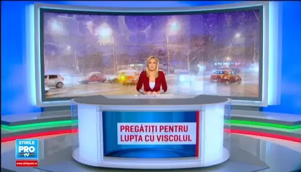 COD PORTOCALIU de ninsori puternice si viscol in sud-estul tarii. Zonele in care vantul va sufla si cu 80 de km/ora