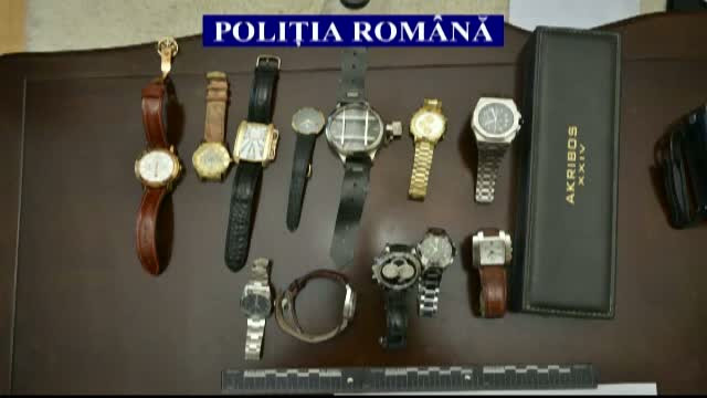 Metoda prin care o retea de hoti a furat ceasuri si bijuterii de 10 mil. EUR. Ce faceau imediat dupa ce luau prada