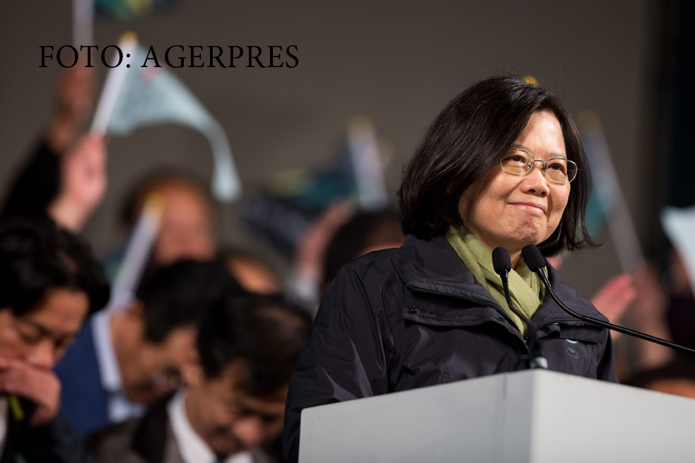 Taiwanul are prima femeie presedinte din istoria tarii. Ce a declarat imediat dupa ce a fost aleasa