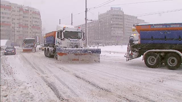 Cod portocaliu de ninsoare, în șapte județe