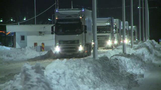 Coada de cativa kilometri la Ruse, dupa ce frontiera a fost inchisa. Ce alternativa au soferii