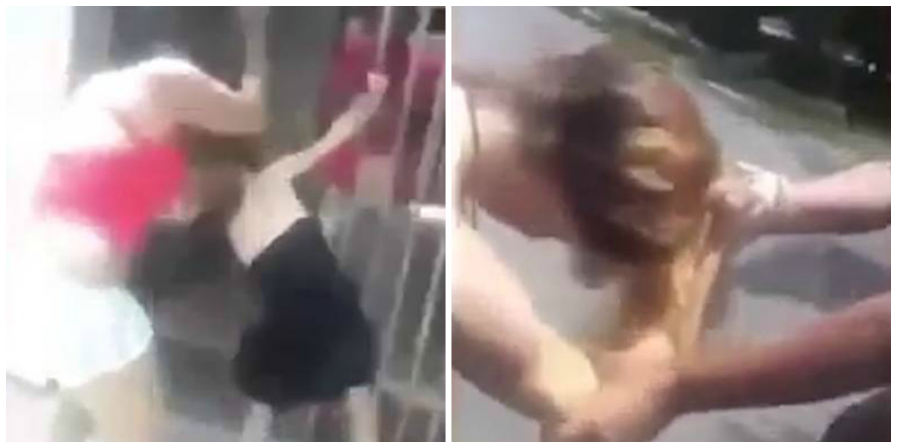 Reactia extrem de violenta a unei femei care si-a prins sotul cu amanta. Ce i-a facut adversarei sale. VIDEO