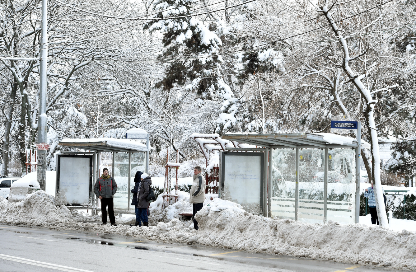 Vremea ramane rece in aproape toata tara, luni. Temperaturile incep sa creasca de marti